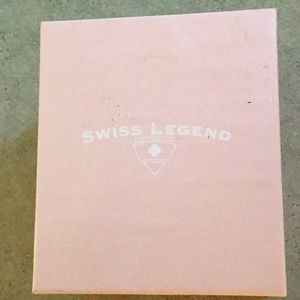 Swiss Legand Ciramic Watch Mother of Pearl Face